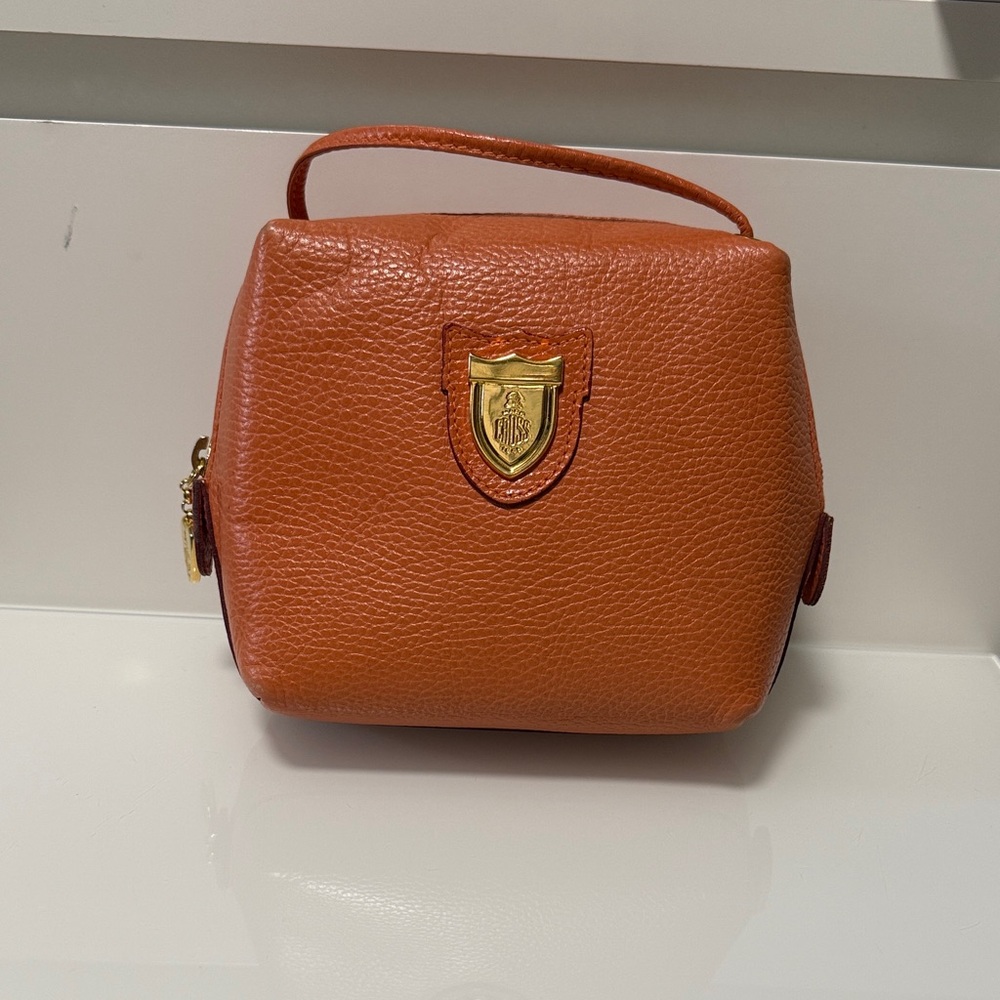 Vintage Mark Cross Leather Crossbody Bag
